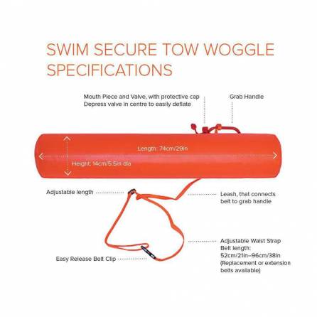 Swim Secure Tow-Woggle zwemboei